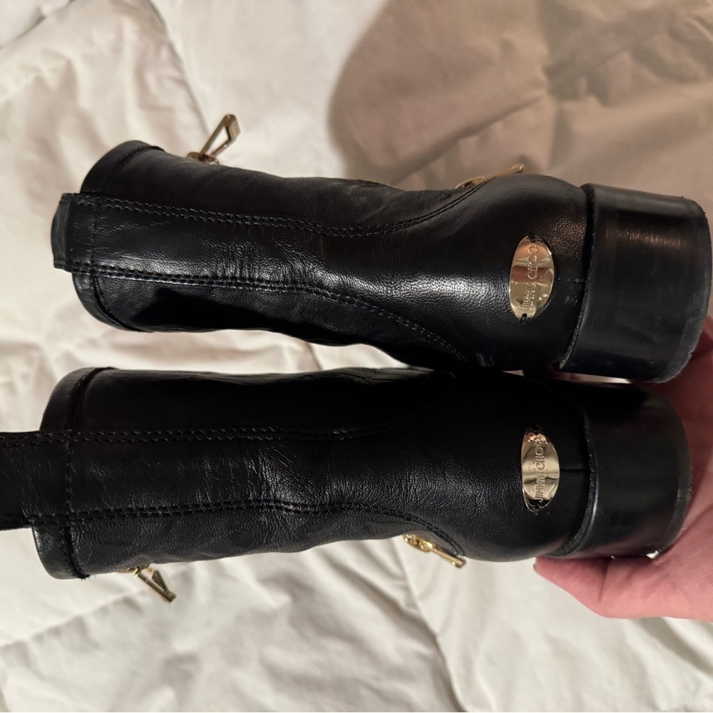 Jimmy Choo leather booties - Picture 4 of 5